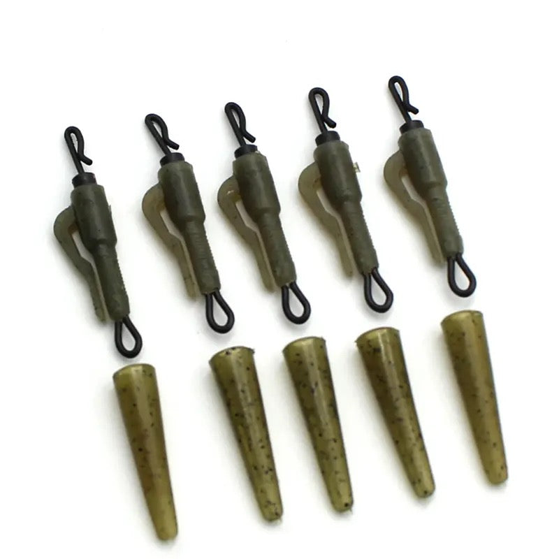 Hybrid Leadclip with Tail Rubber 5pk